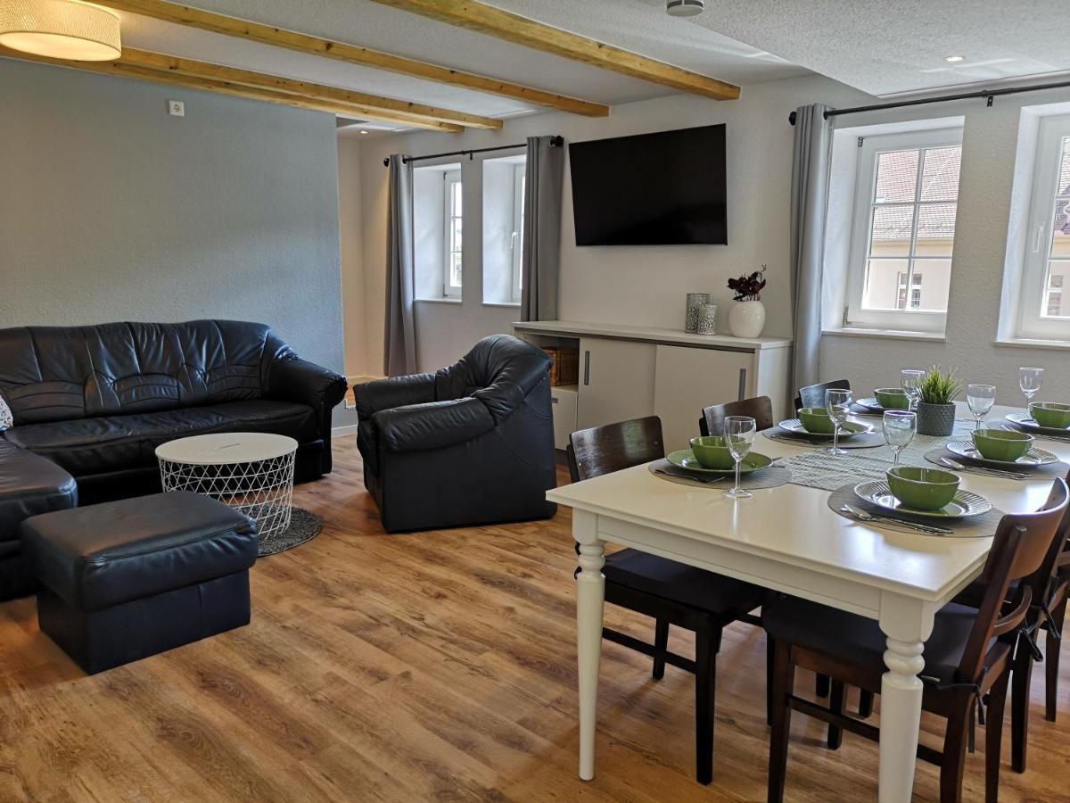 Ferienwohnung Telemann Stadtmitte アイゼナハ エクステリア 写真